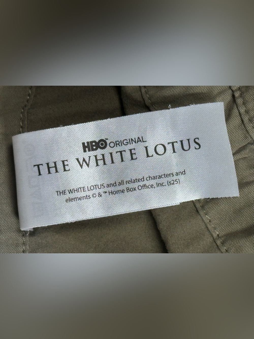 Banana Republic The White Lotus Olive Green Oversized Fisherman Drawstring Pants - Picture 10 of 12